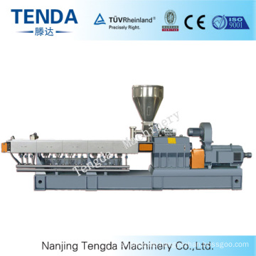 Tsh-65 Polymer Blending Material Plastic Co-Rotating Double Screw Extruder